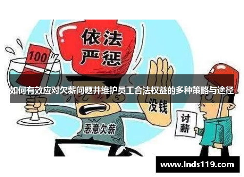如何有效应对欠薪问题并维护员工合法权益的多种策略与途径